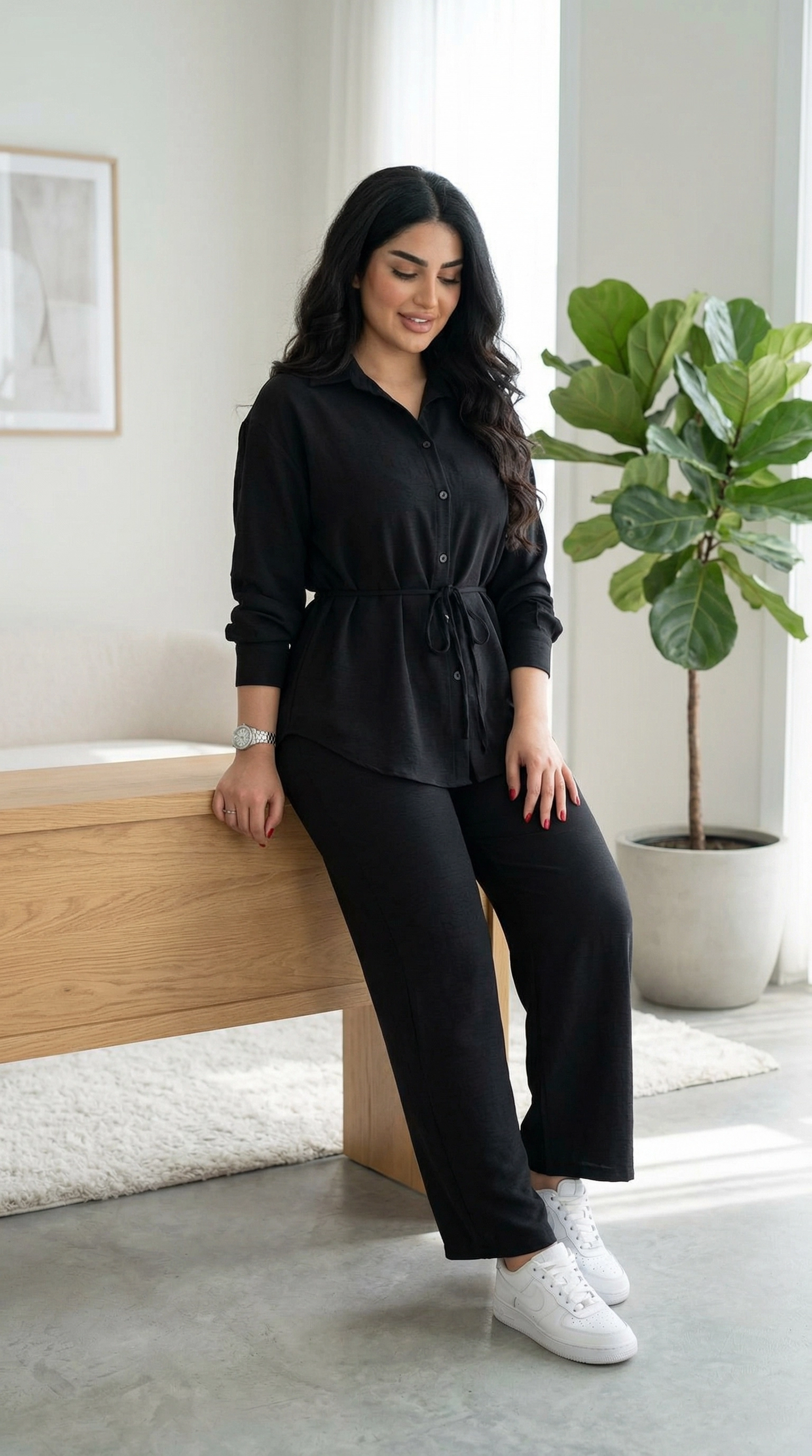 Ensemble en lin (Chemise & Pantalon)