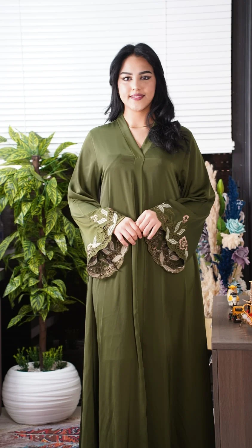 Abaya brodée