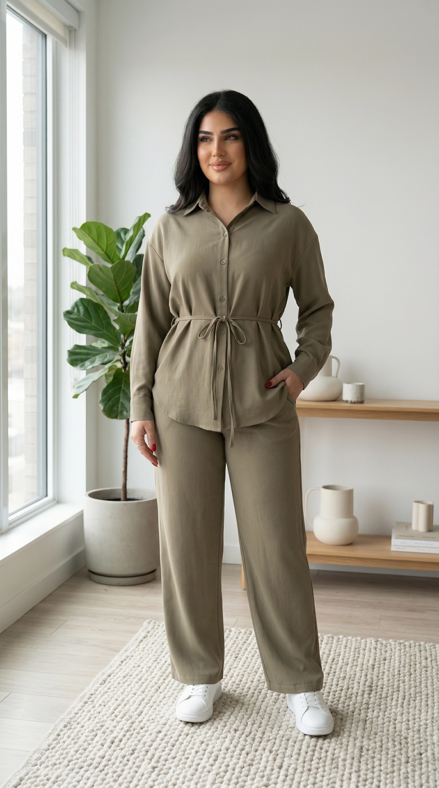 Ensemble en lin (Chemise & Pantalon)